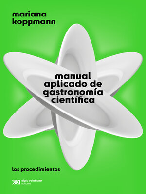 cover image of Manual aplicado de gastronomía científica